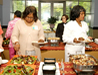 Lunch buffet during conference