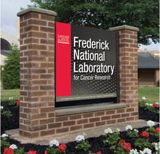 Frederick National Lab Sign