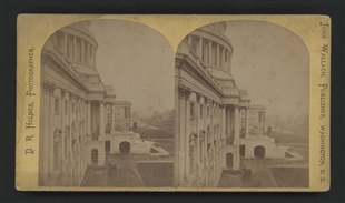 East Front of the Capitol Stereoview
