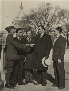 Congressman Wright Patman With Veterans