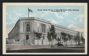 Cannon House Office Building Postcard