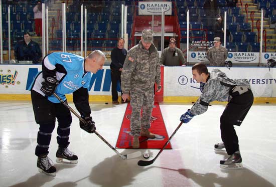 Maine Air and Army Guard hockey photo, small size