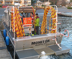 January 15, 2013 - Lower Duwamish River, Sampler Recovery Trip