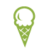 icon of ice cream cone