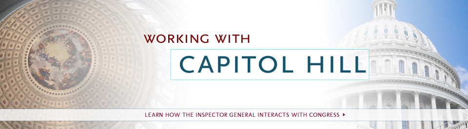 Working with Capitol Hill 