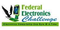 Federal Electronics Challenge Logo: Electronics Stewardship One Byte @ A Time