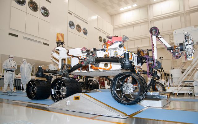 NASA's Next Mars Rover on a Test Drive