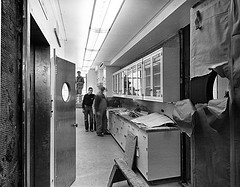 North View in Pantry on First Floor of White House During the Renovation, 01/23/1952