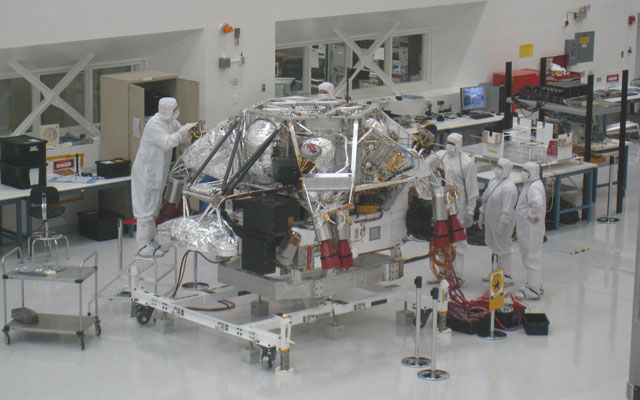 Mars Science Laboratory Rover and Descent Stage.