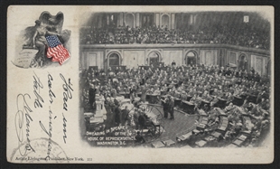 House Chamber Postcard