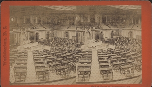 House Chamber Stereoview
