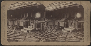 House Chamber Stereoview