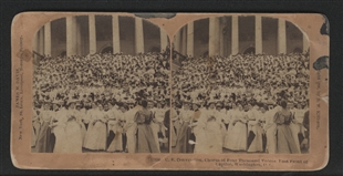 Christian Endeavor Convention Stereoview