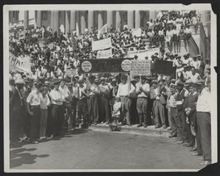 Bonus Army Protest at the Capitol