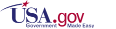 USA.gov Logo - link to the U.S. government's official web portal