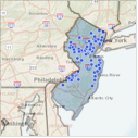 Thumbnail of New Jersey with CPCi participants plotted.