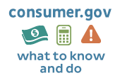 consumer.gov - what to know and do