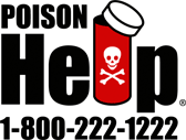 Poison Help 1-800-222-1222 [logo]