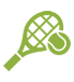 icon of a tennis racket and ball
