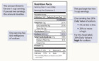 Nutrition Facts - Click to enlarge in new window.