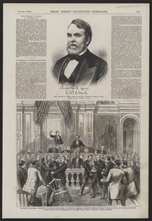 District of Columbia - Members of Congress Endeavoring to Prevent a Personal Encounter Between Messrs. Weaver, of Iowa, and Sparks, of Illinois, in the Hall of Representatives