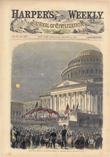 Great War Meeting at Washington, District of Columbia, August 6, 1862