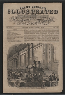 Congressional Row, in the U.S. House of Representatives, Midnight of Friday, February 5th, 1858