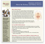 Questions and Answers about the Kidneys and Kidney Disease (Fact Sheet)