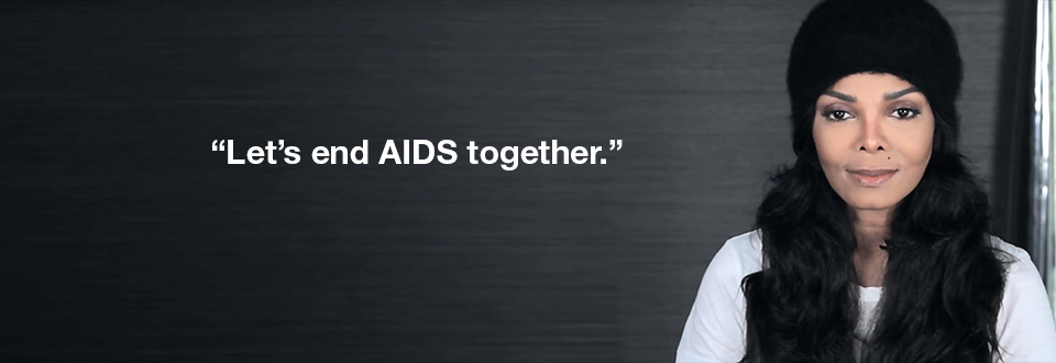 Janet Jackson - Lets End AIDS Together