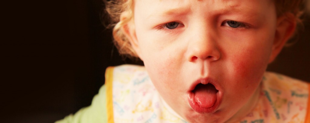 Toddler coughing