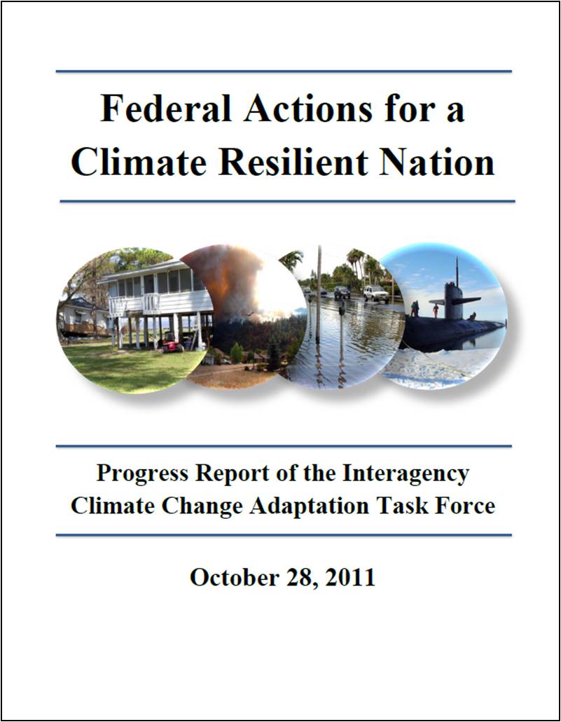 Federal Actions for a Climate Resilient Nation
