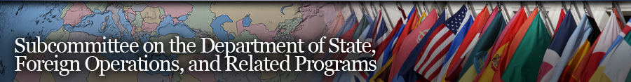 State, Foreign Operations, and Related Programs Banner