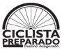 Logo: Prepared cyclist, assured destination.