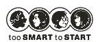 Too Smart to Start logo