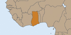Map of GHANA