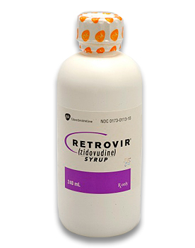 Retrovir 50mg/5mL syrup