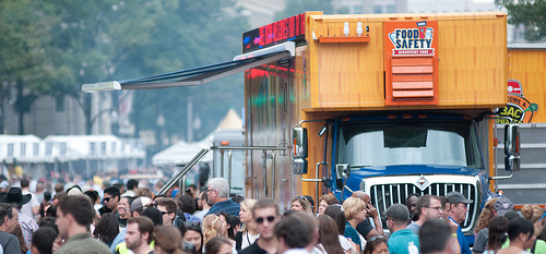 Agriculture’s mobile Discovery Zone is a hands-on vehicle that travels the nation educating children and parents about the four main principals of home food safety – clean, separate, cook and chill, at the Taste of D.C., event that highlights more than 70 eateries, 30 specialty beer providers, the United Service Organization (USO) Metropolitan Washington, and live bands