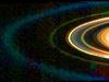 Image of Saturn's Rings in Infrared