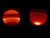 Image of Saturn's Infrared Temperature Snapshot