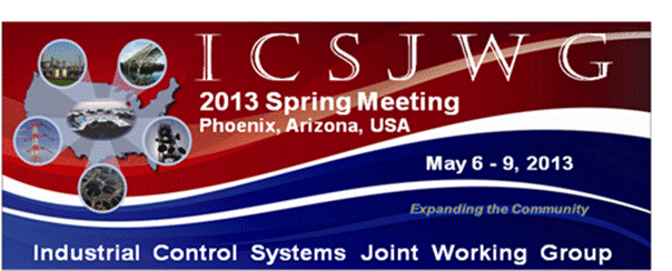 ICSJWG 2013 Spring Meeting