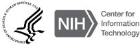 HHS and NIH Logos, Center for Information Technology