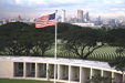 Cemetery view