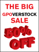 GPOverstock 50% Off Sale!