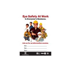 Eye Safety at Work Event Poster