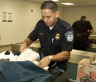 CBP Inspecting Baggage