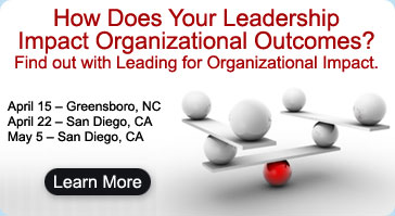 How Does Your Leadership Impact Organizational Outcomes? Find out with Leading for Organizational Impact.