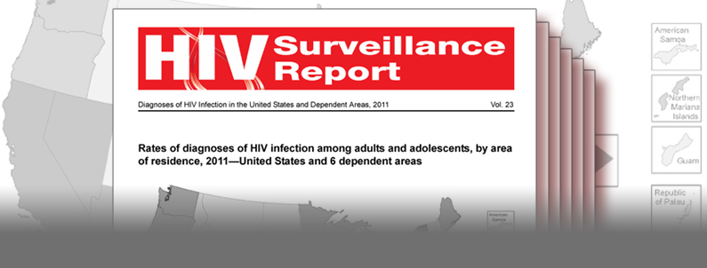2011 HIV Surveillance Report cover