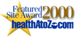 HealthAtoZ.com Featured Site Award