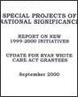 Report on New 1999-2000 Initiatives image.