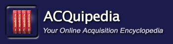 ACQuipedia - Your Online Acquisition Encyclopedia